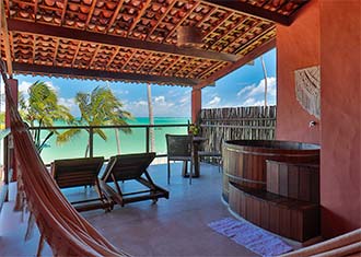 Suíte Vista Mar Deluxe com Ofurô